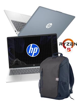 NOTEBOOK HP 15.6 FHD RYZEN 5 7520U 8GB 512GB W11 Ñ +MOCHILA